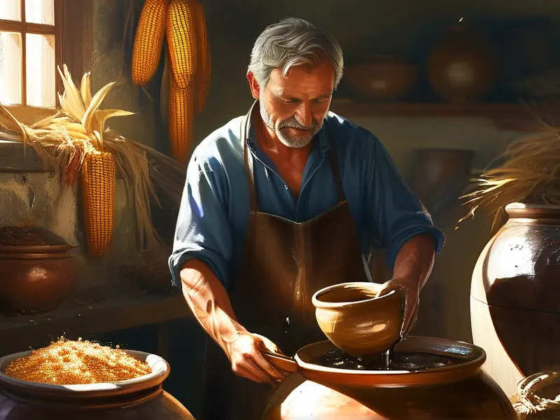 家庭自酿白酒实际操作场景