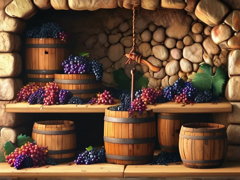 波特酒传统酿造工艺流程图解