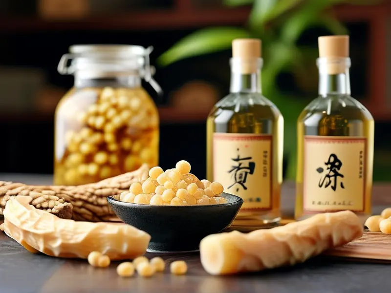 黄精泡酒制作材料及步骤示意图