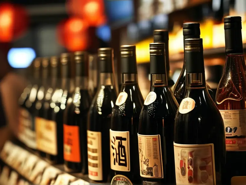 白酒促销活动现场