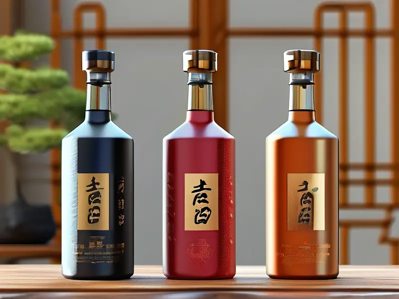 白酒商标设计示例与法律注意事项图解