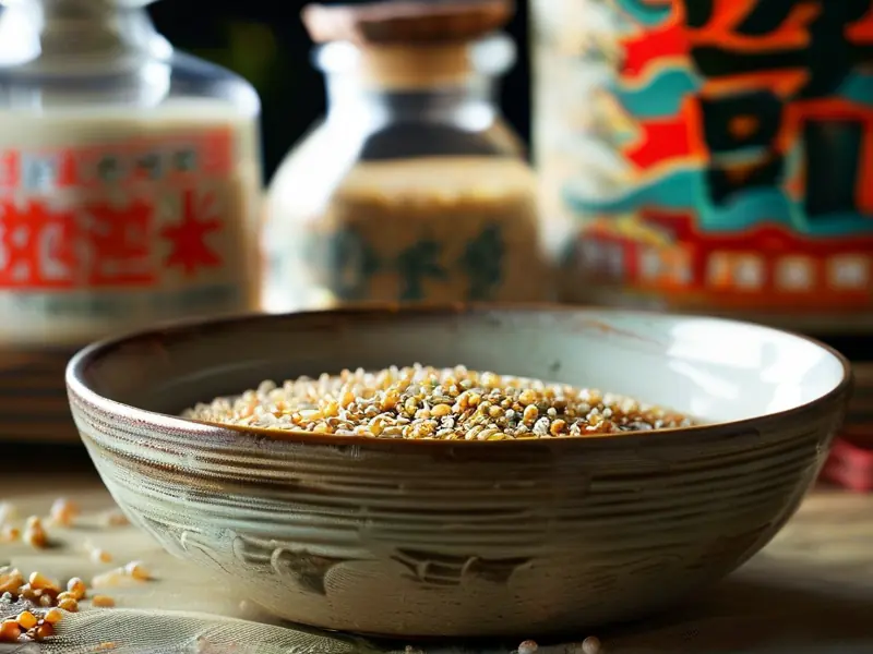 钓鱼酒米制作过程图解