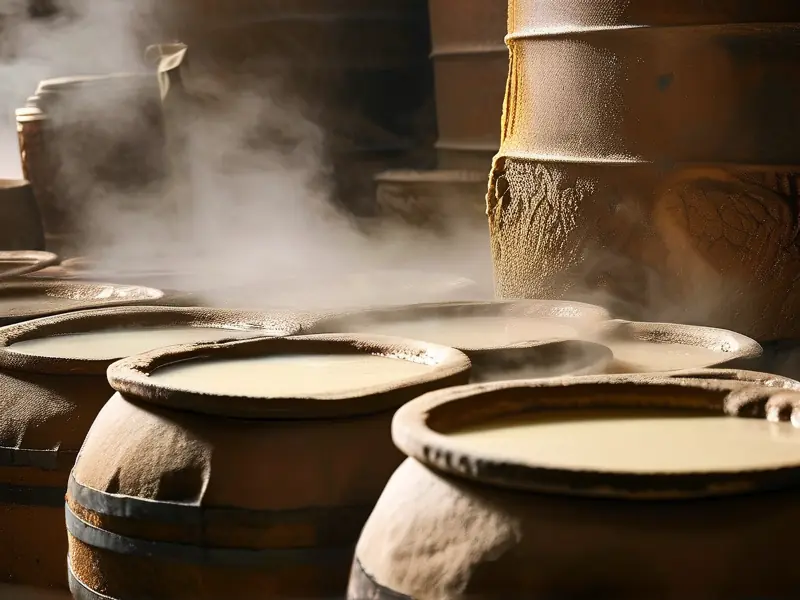 酱香型白酒传统工艺酿造过程实拍