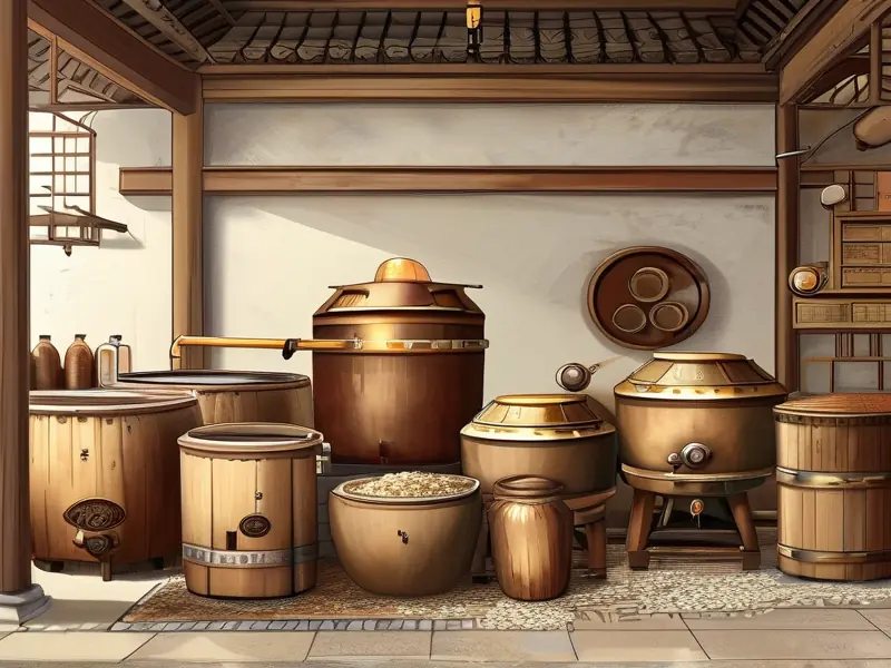 清香型白酒传统酿造工艺展示