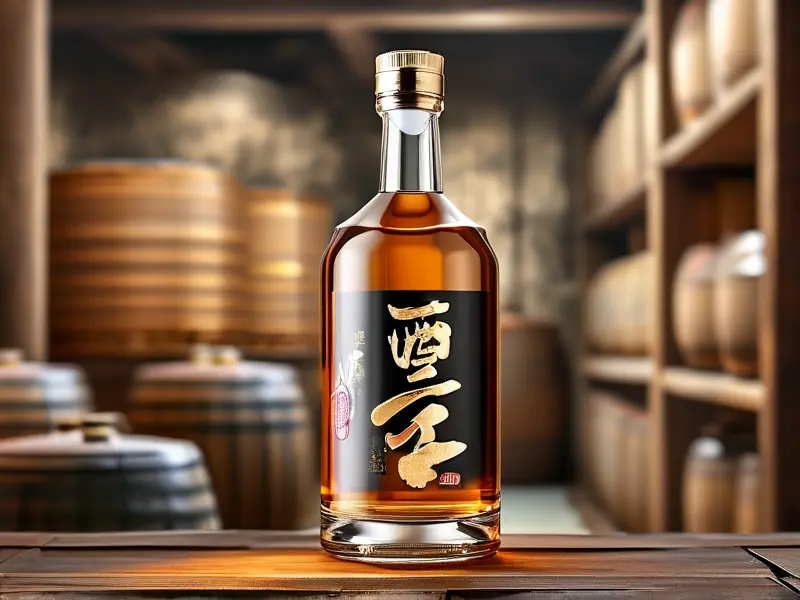 四川一桶天下浓香型白酒实物展示