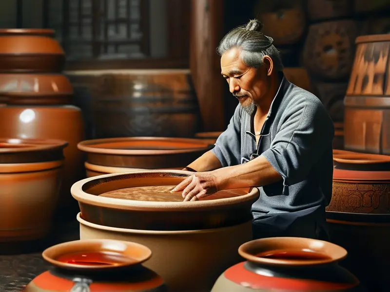 红毛烧酒传统蒸馏工艺实拍图