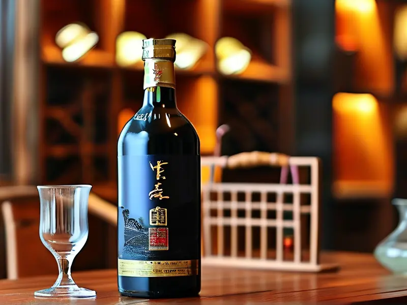 怀庄1983纯粮固态酿造酒实物展示图