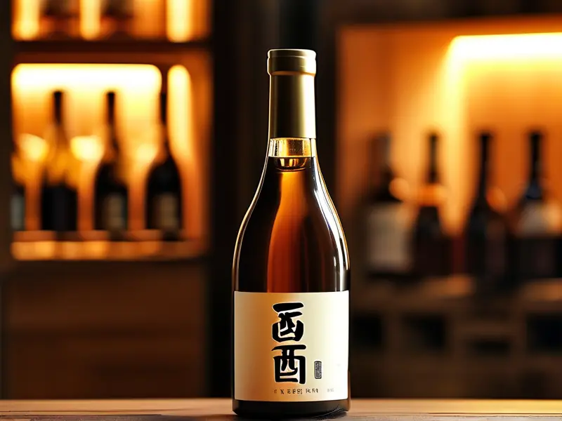 专业恒温环境下保存的酱香型白酒展示