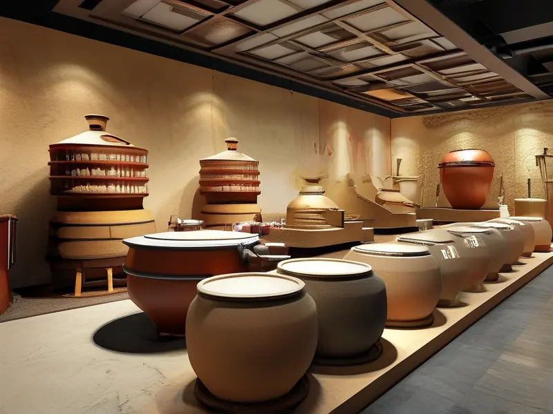 兼香型白酒酿造工艺流程展示