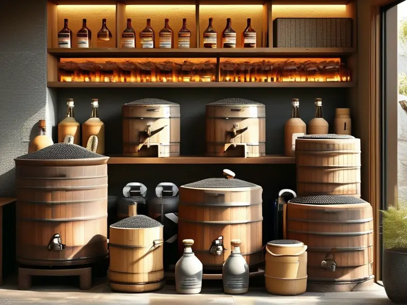 家庭自酿白酒全过程示意图