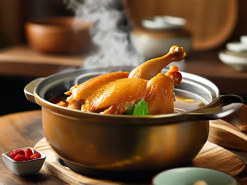 台湾烧酒鸡成品图
