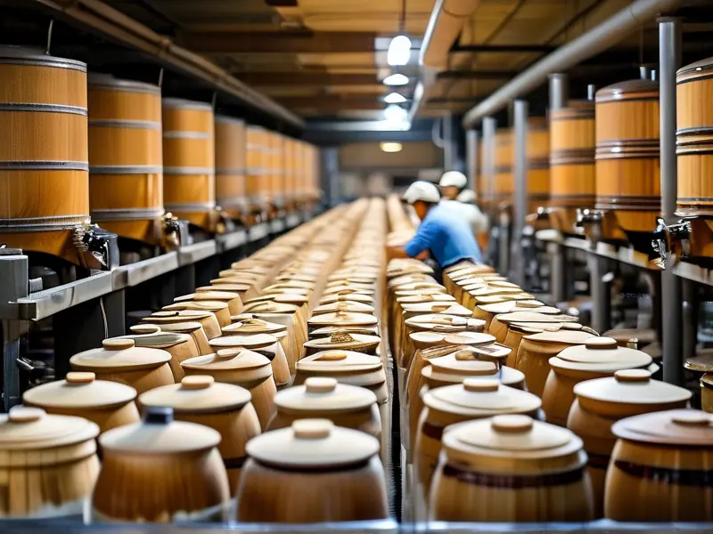 洋河酿造酒业传统酿酒车间实景