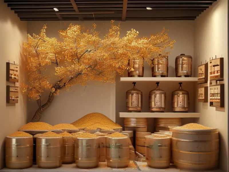 桂花酒酿造过程图解