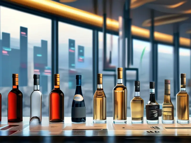 白酒行业市场分析图表