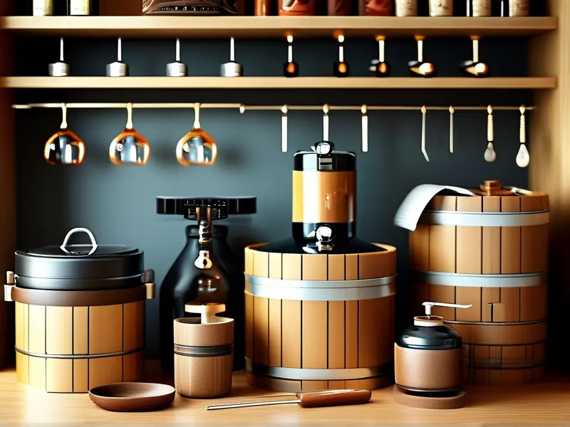 家庭酿白酒所需工具展示