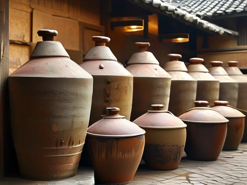 毛铺酒酿造过程展示