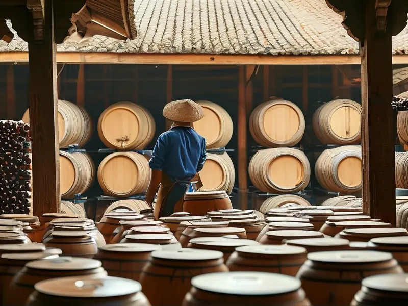 培公家酿酒业传统酿酒工艺展示