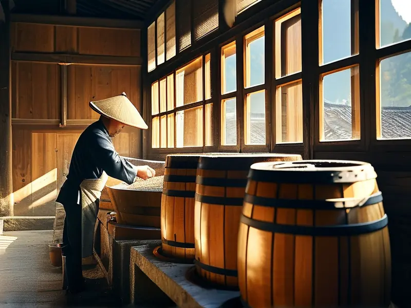 黔冠京华酿酒传统工艺实景展示