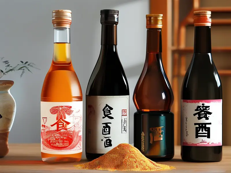 粮食酒和勾兑酒对比鉴别图