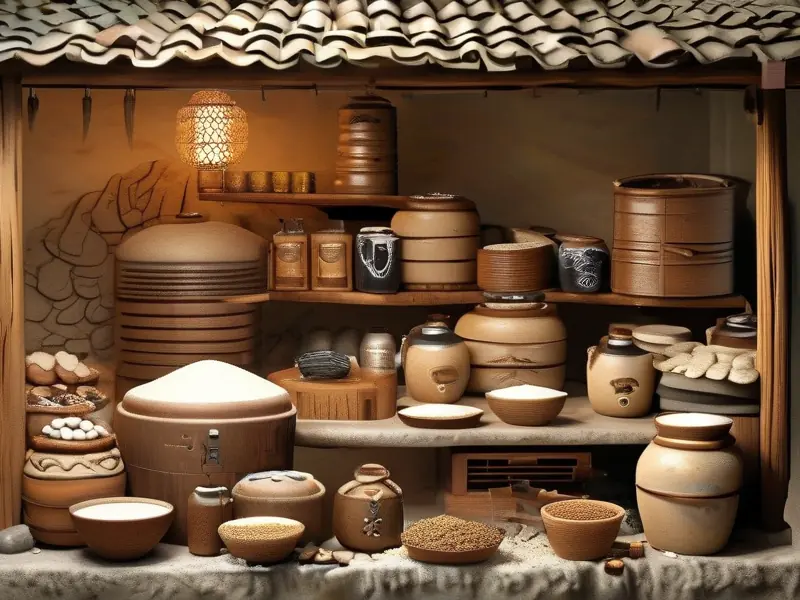 甜白酒酿造过程图解