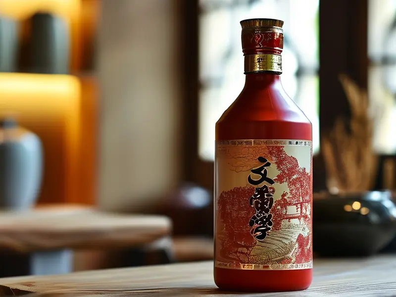 文登学36度浓香型白酒产品展示图