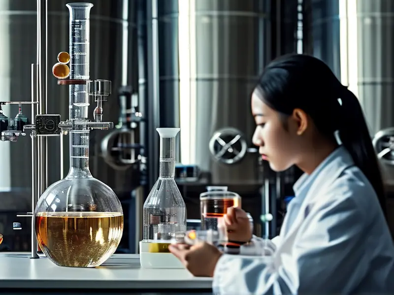宜宾学院酿酒专业学生实验操作