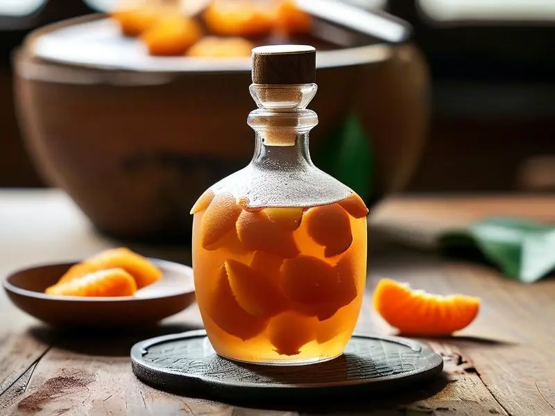 陈皮酒制作过程展示