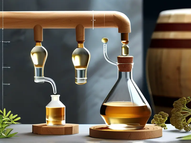 白酒增香工艺流程图