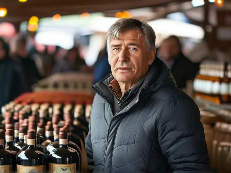 散酒生意现场销售场景实拍