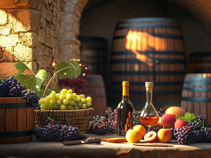 专业酿酒师制作高度果酒的过程