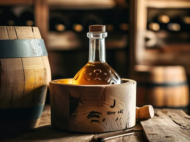 自酿白酒储存环境展示