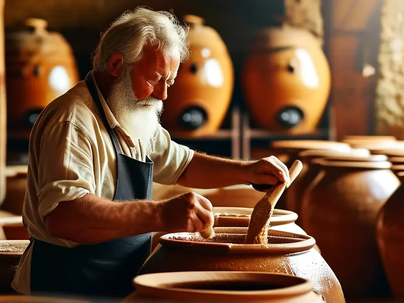 长庆隆酿酒传统工艺现场展示