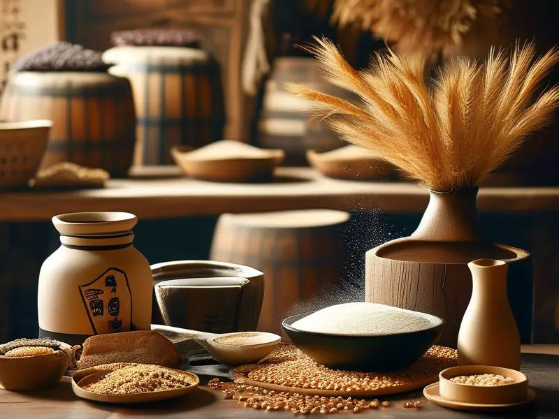 酿酒师演示白酒蒸馏过程