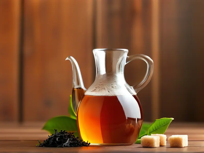 红茶酒发酵过程实拍图