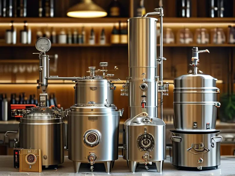 高品质酿酒设备展示