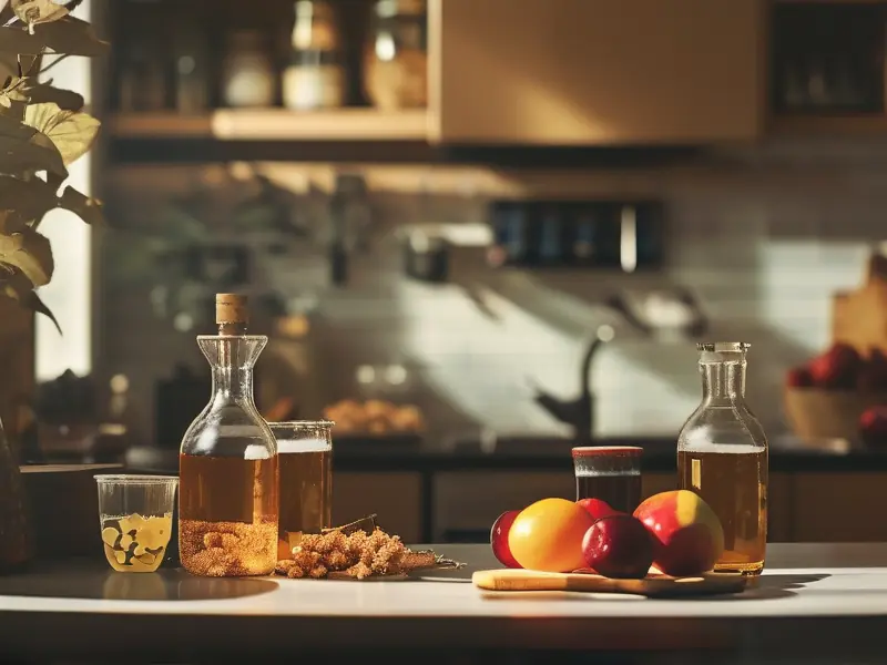 高中生在家进行酿酒实验